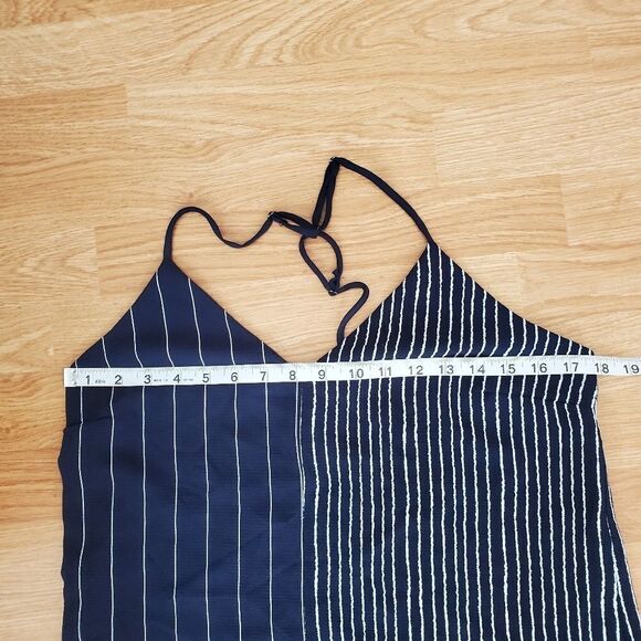 Socialite Mix Stripe Camisole sz Small in Navy - Picture 8 of 8